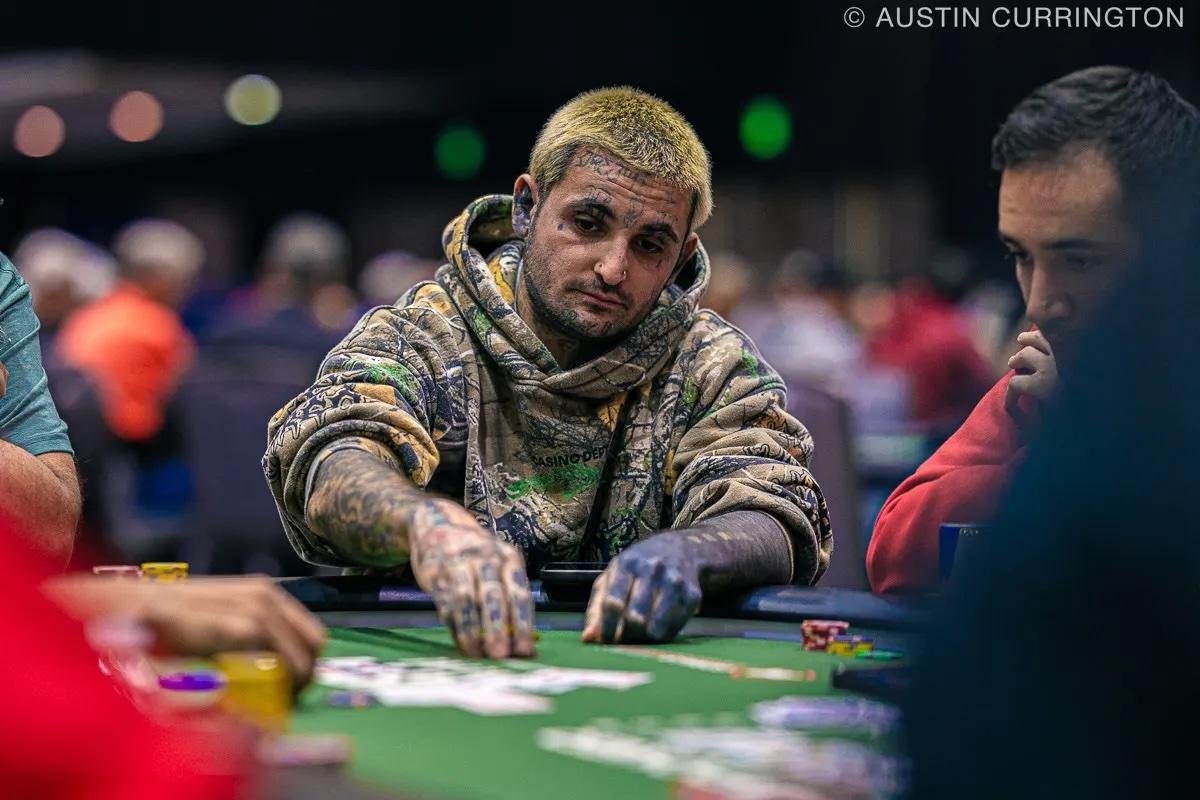 Mikki Mase at the poker table